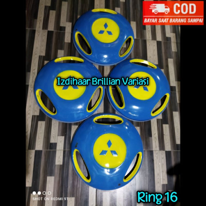 DOP MERSY BAHAN PLAT BESI RING 16(4BIJI ATAU 1SET)