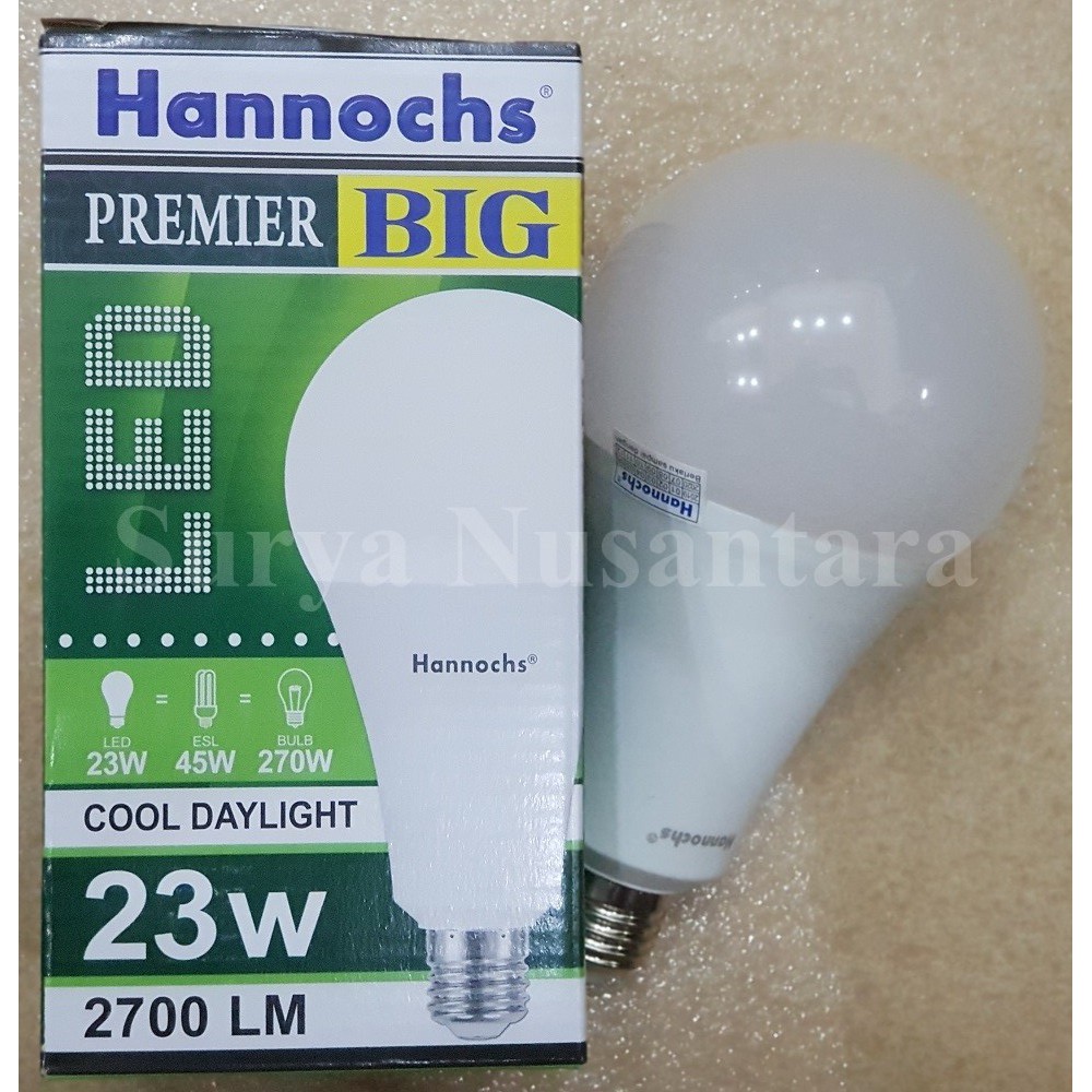 Lampu Led Hannochs Premier Big 23w 23 Watt Setara Plc 45w 45 Watt Shopee Indonesia