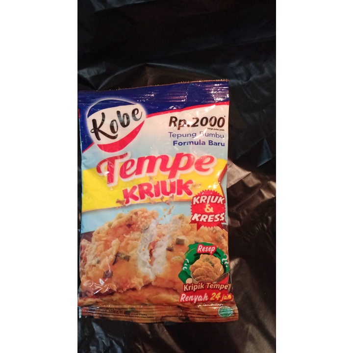 

Tepung Kobe Tempe Kriuk Khusus Bandung