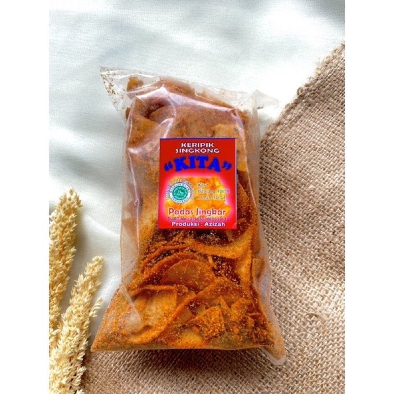 KERIPIK SINGKON DAUN PURUT KITA | CEMILAN GURIH