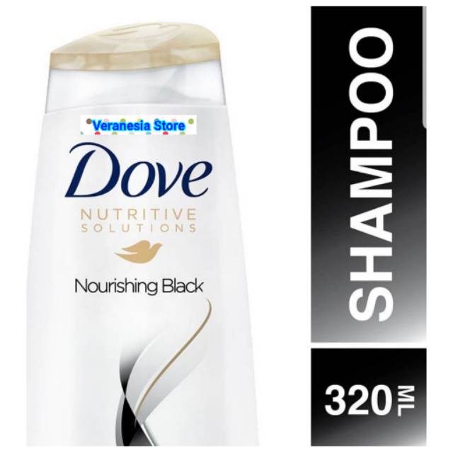 Shampoo Dove Nourishing Black - 320ml
