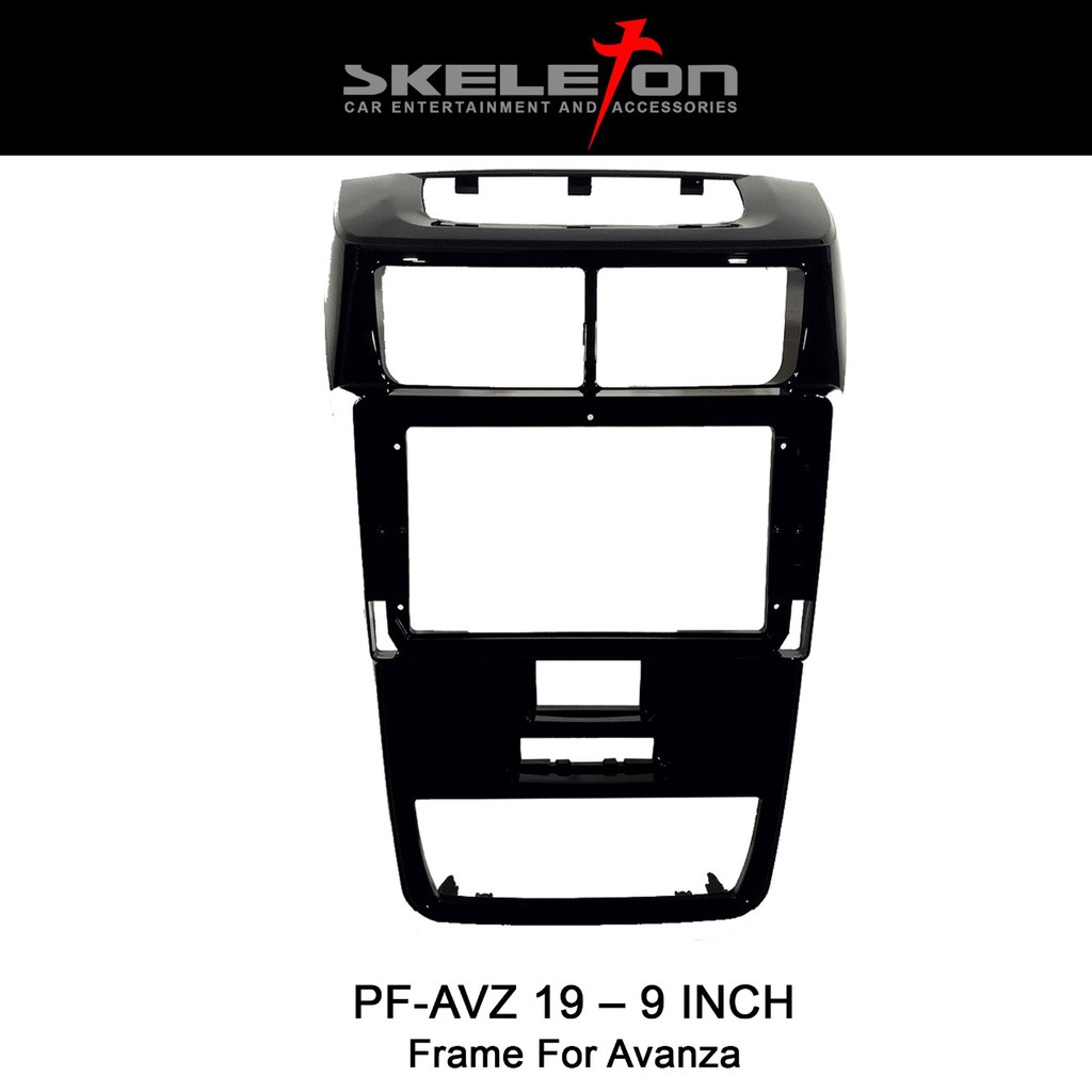 FRAME HEAD UNIT  9 INCH SKELETON FOR AVANZA XENIA 2019 UP