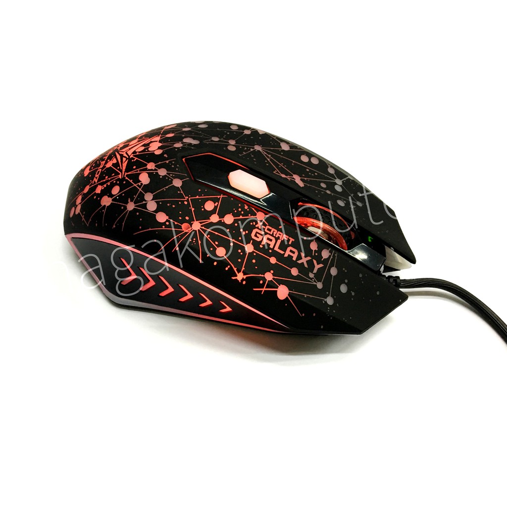 Mouse Gaming Alcatroz X-Craft Galaxy usb