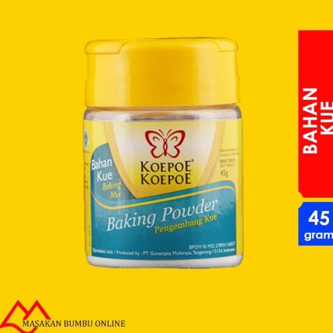

Baking Powder - Pengembang Kue - Cap Koepoe Koepoe PROMO SPECIAL Kode 52