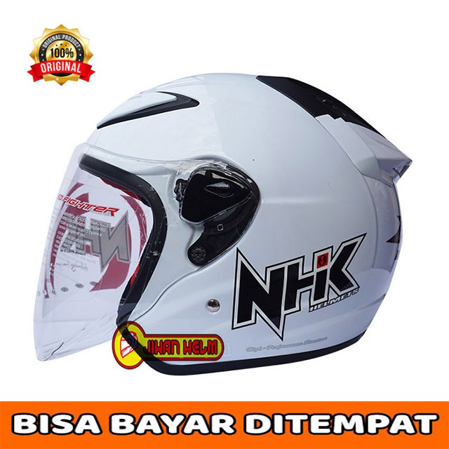 HELM / NHK / HELM NHK / HELM NHK R6 WHITE TERMURAH