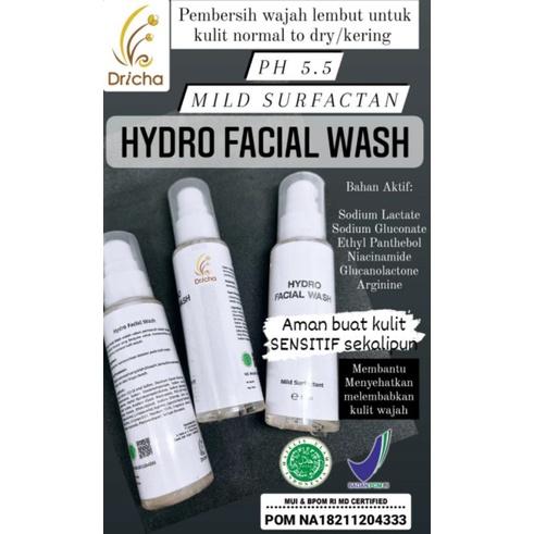 Dricha Hydro Facial Wash