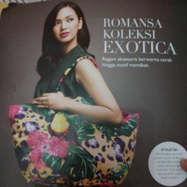 Tas oriflame tas wanita Exotics beach bag tas wanita