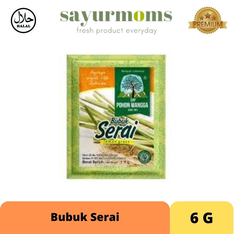 

Bubuk Serai - Cap Pohon Mangga 5gr