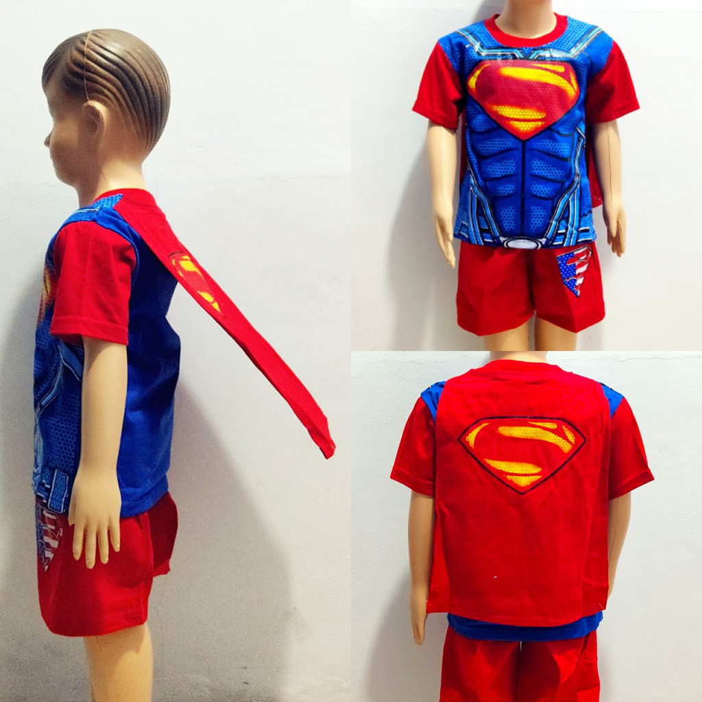  Baju  Setelan  Anak  SAYAP Superman Shopee  Indonesia