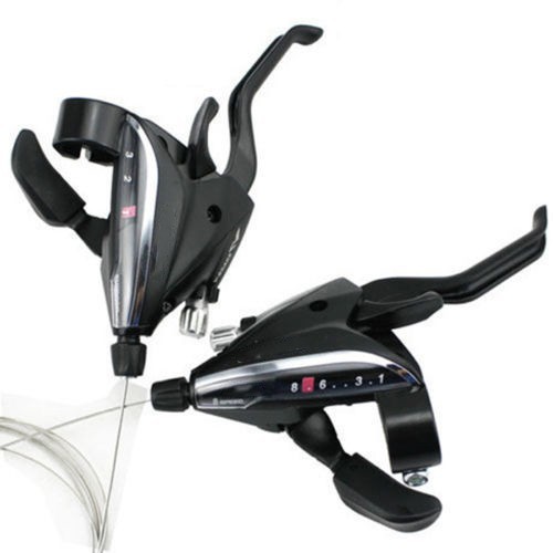 BRIFTER SHIFTER SEPASANG KIRI KANAN 3 x 7 8 9 SPEED HANDLE BRAKE EF65
