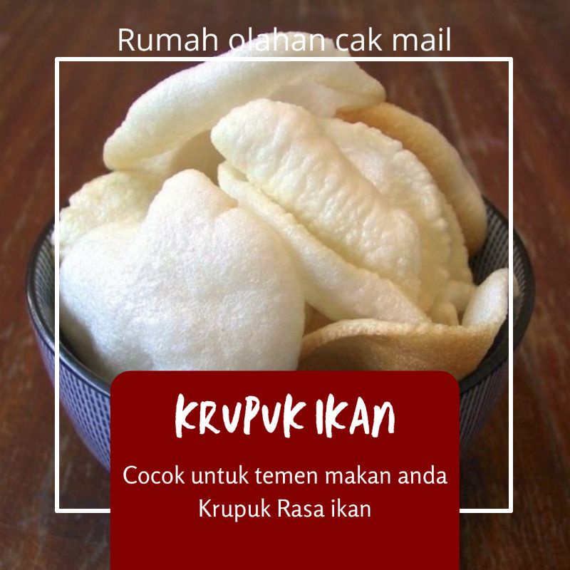 

krupuk ikan gabus pasir murah