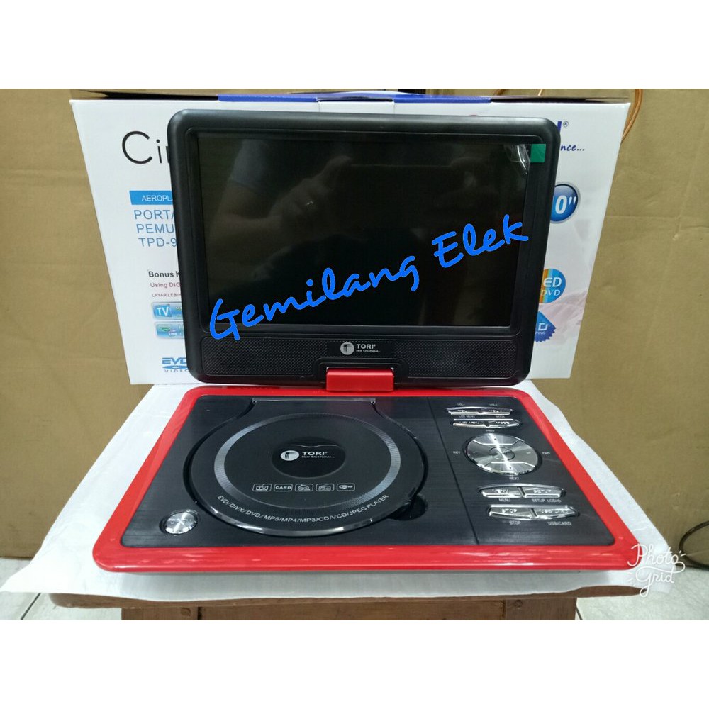Portable DVD TV TORI 10 inch