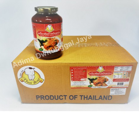 Bumbu Sup Tom Yum Thai Boy / Saus Tomyam 12x825 gr - Karton