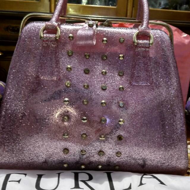 Tas jelly behel gliter diamond