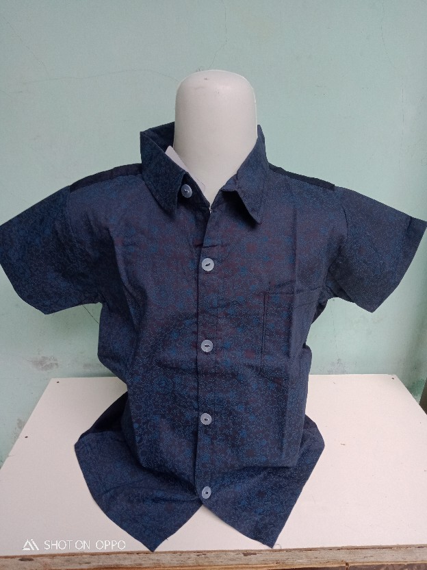 Kemeja Batik Anak 2-7tahun Best Seller/kemeja Batik Anak Best Seller Bisa Cod/kemeja Anak