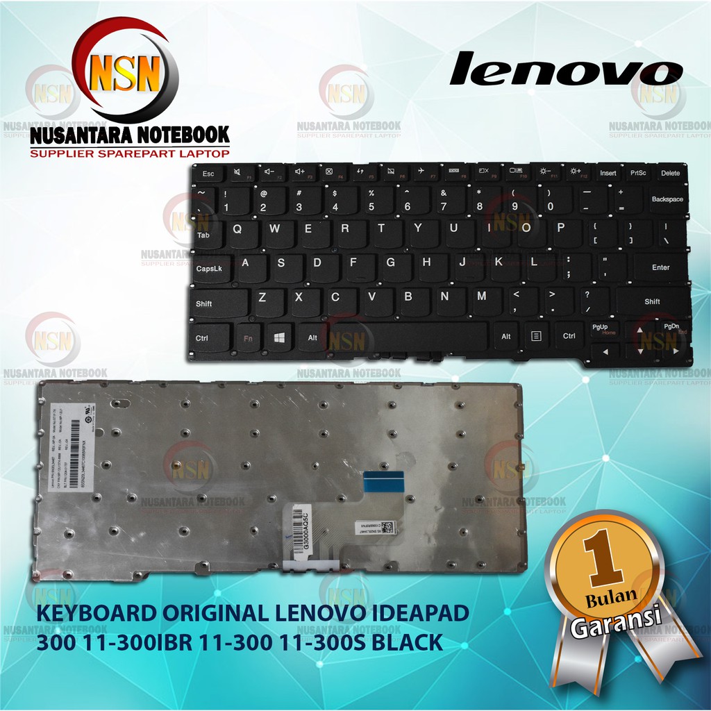 Keyboard Original Lenovo 300 11-300IBR 11-300 11-300S BLACK