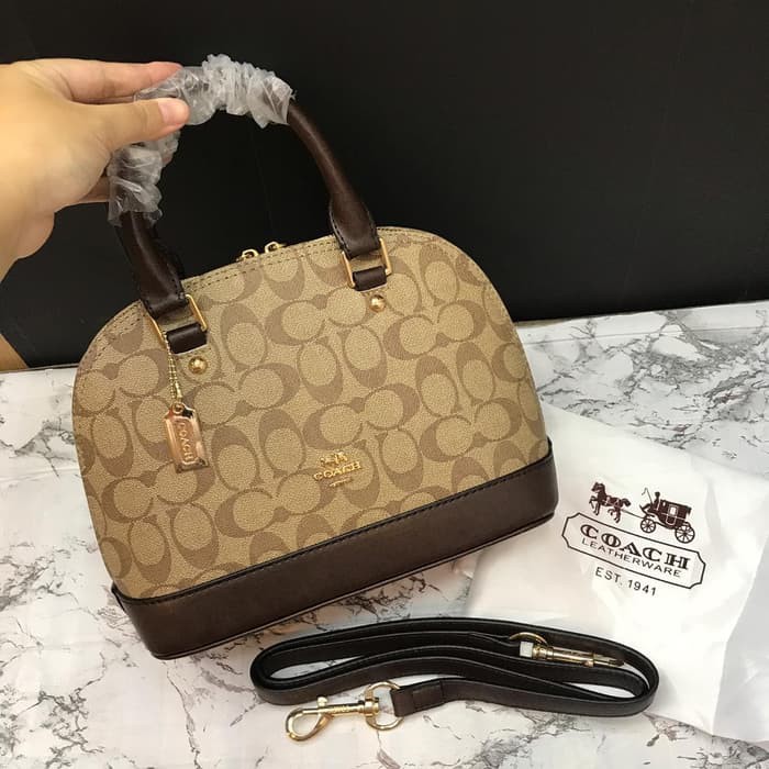 BARANG MURAH TAS COACH ALMA SIERRA READY 4 WARNA SEMPREM UK 25 X 20CM