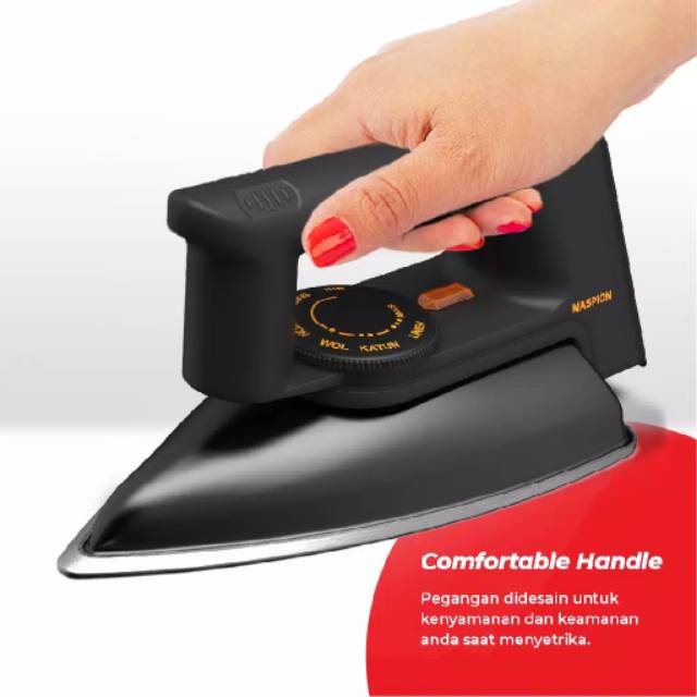 Setrika Listrik Maspion Exclusive EX-1010 Blackberry