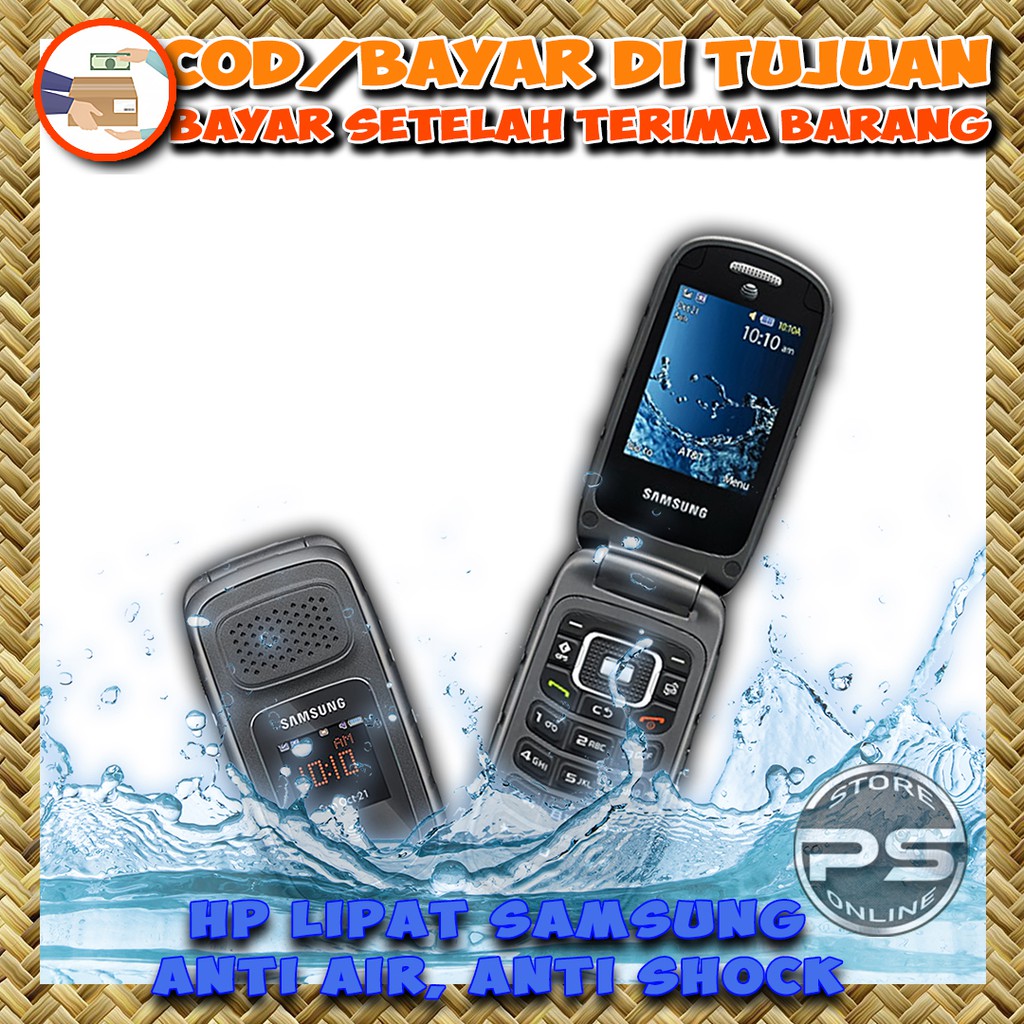 HP Samsung A997 Rugby III Lipat - Tahan Air - Tahan Banting - HP Extreme Outdoor - Sangat Langka
