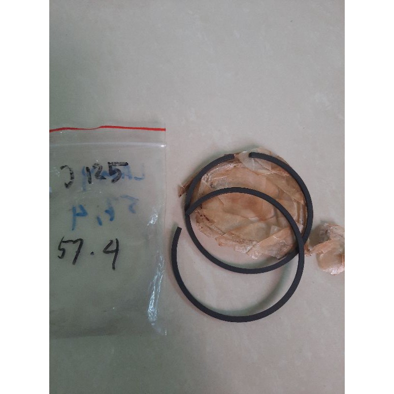 Ring Piston Seher AE Lambretta J125 3 4 Speed J Range Starstream Over Size 57.40