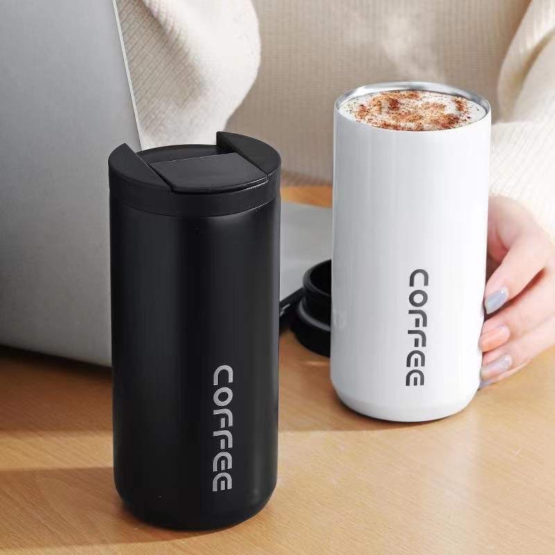 Termos Tumbler Coffee Mug Stainless Steel 500ML Tahan Panas/Dingin KOPI SD-1052