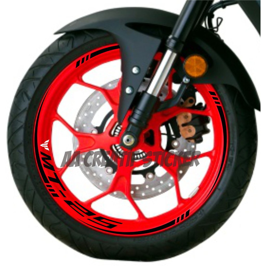 STICKER STIKER VELK YAMAHA MT 25
