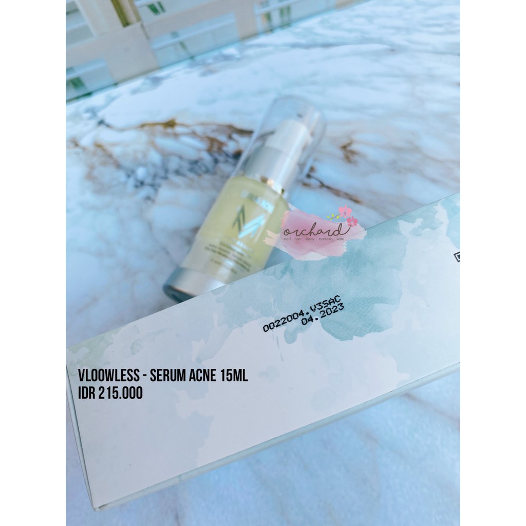 vloowless acne serum