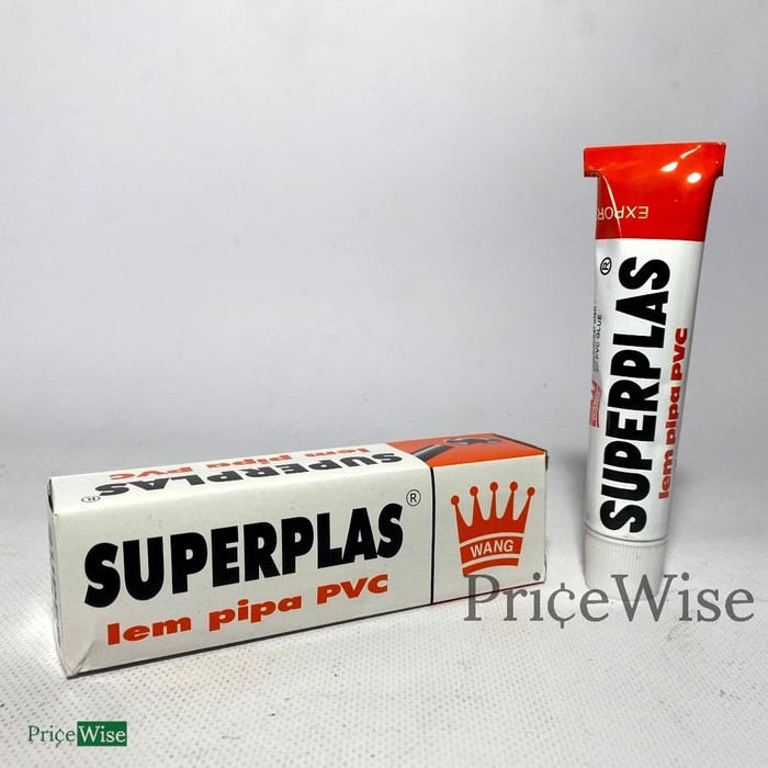 Lem Pipa PVC Superplas / Lem Paralon PVC / Lem Pralon