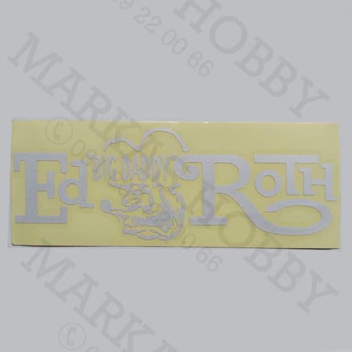 

Stiker / Sticker Ed Big Daddy Roth White Colour