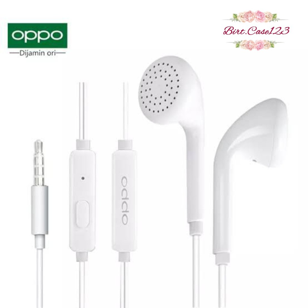 Headset Oppo Original 100% Headset Oppo F9 F7 F5 F3 A15 a5 A9 F11 pro F1s A71 A83 A37 A3s BC5791