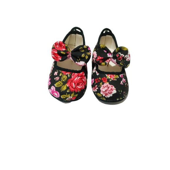 SEPATU ANAK BABY BAYI PEREMPUAN BUNGA MEKAR ALBANY 0-12 BULAN