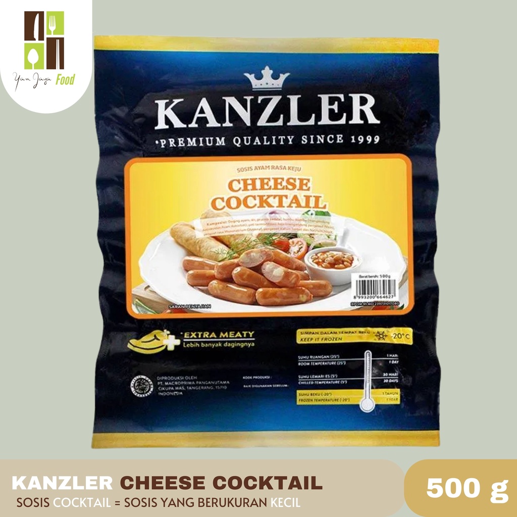KANZLER CHEESE COCKTAIL 500GR