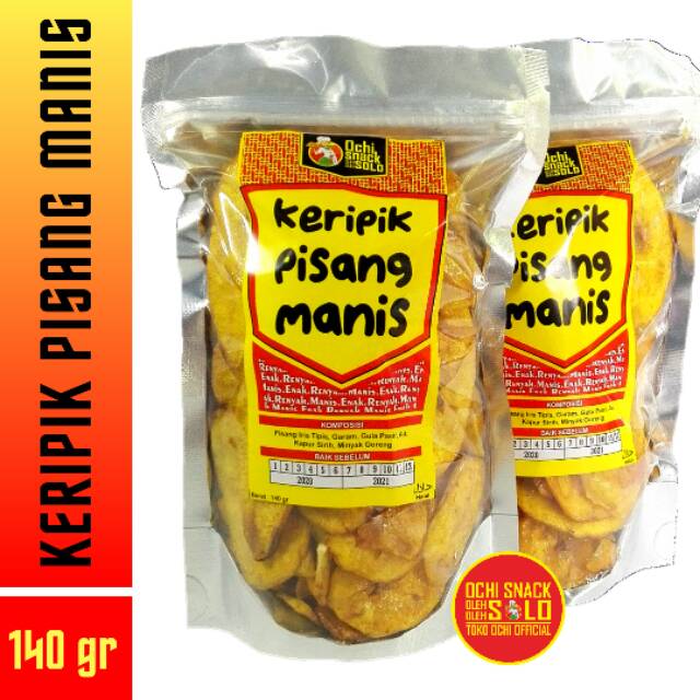 

KERIPIK PISANG MANIS / KRIPIK PISANG