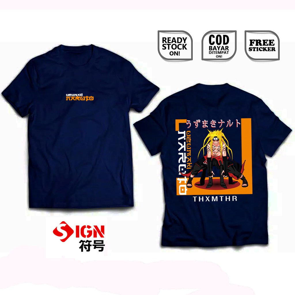 KAOS NARUTO UZUMAKI SASUKE UCHIHA KAKASHI ITACHI HINATA ANIME MANGA JAPANESSE CULTURE BAJU JEPANG SC