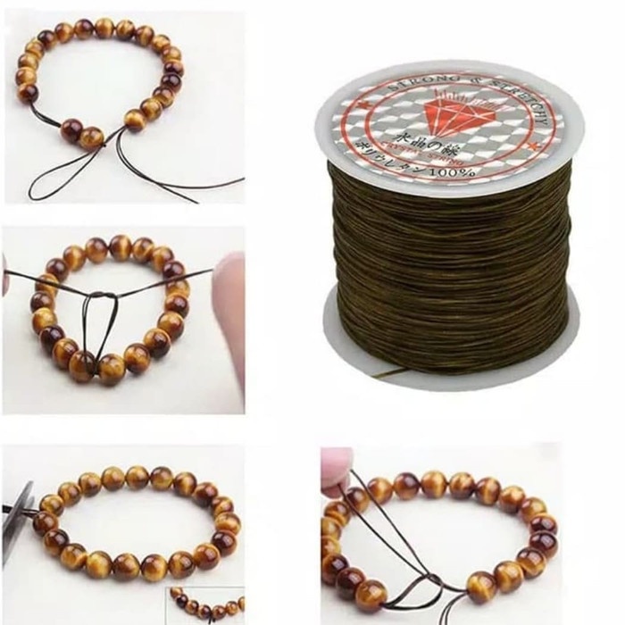 TALI BENANG KARET Untuk Gelang