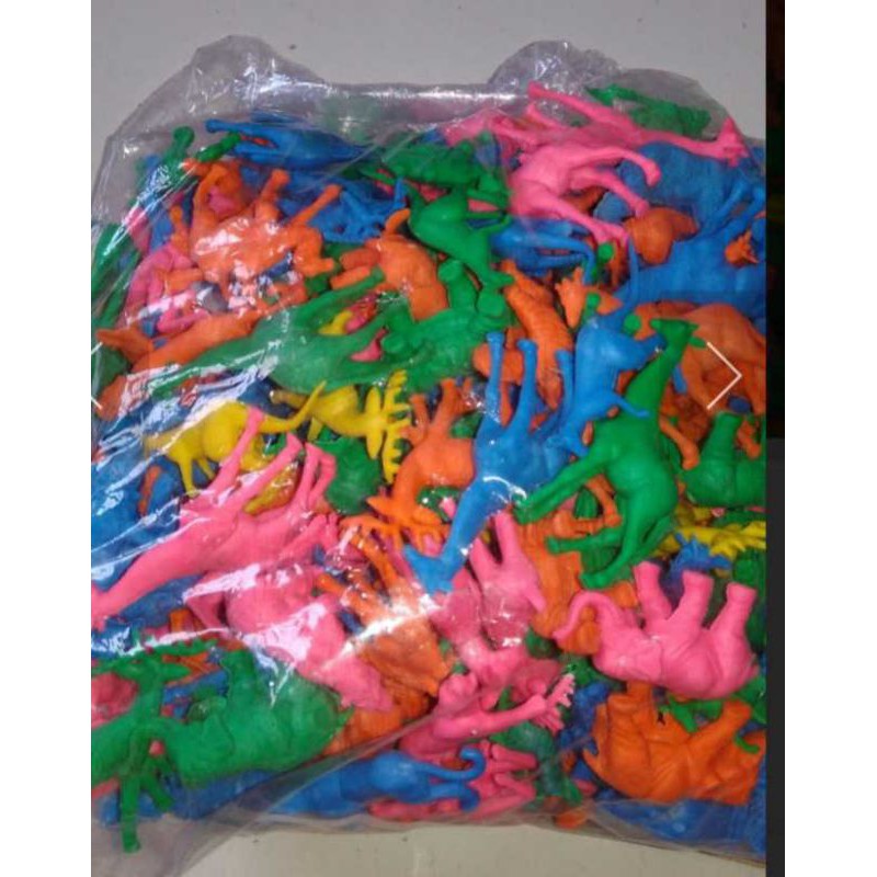 binatang karet kiloan grosir mainan murah