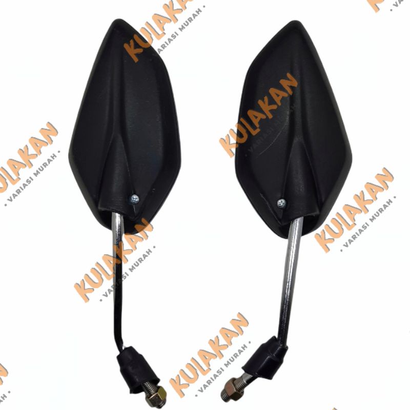 Spion Standar Jupiter Tangkai Chrome Vixion Crom Crome NMAX Jupiter MX Standar Mio Chrom Drat 14