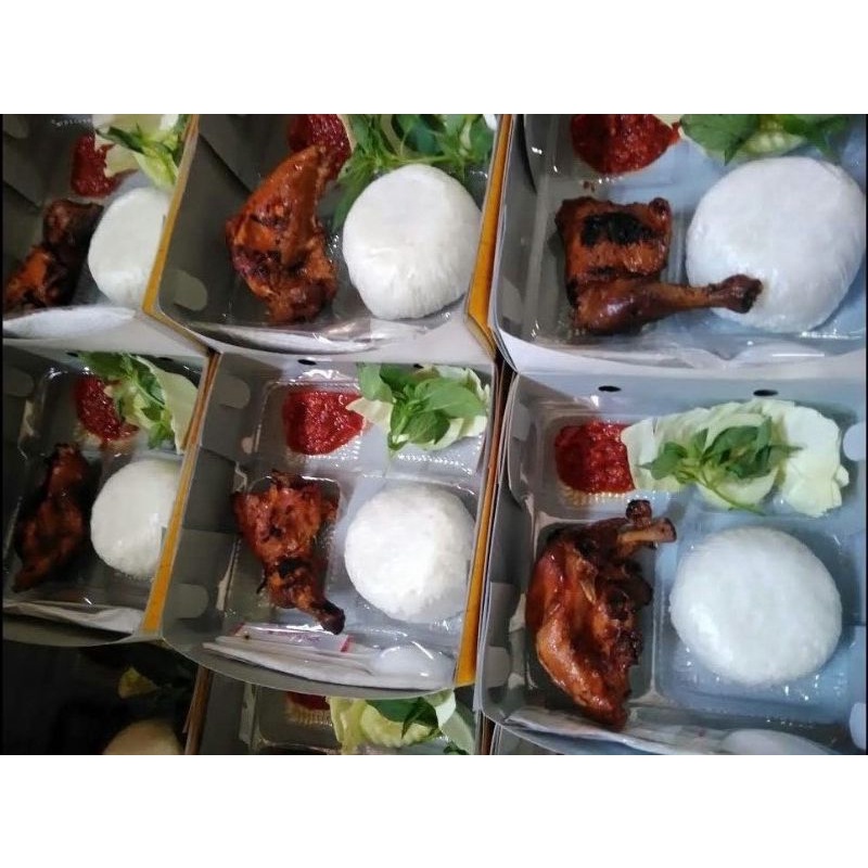 Jual Nasi Box Ayam Bakar Indonesia Shopee Indonesia