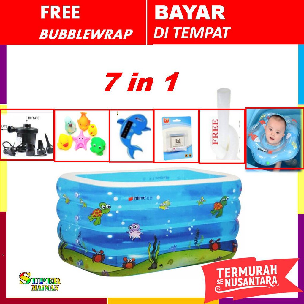 Kolam Renang Bayi Baby Spa Anak Bathtub Bayi Kotak Murah Shopee Indonesia