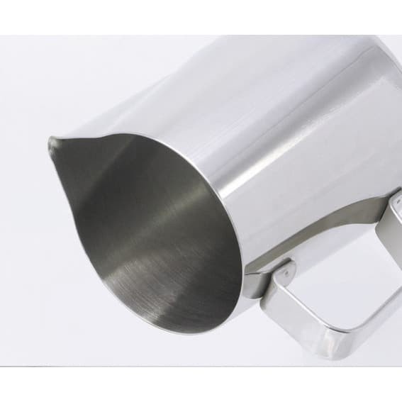 Teko Kopi Espresso Latte Art Stainless 600ml Built-in Thermometer - Silver