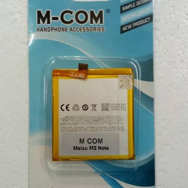 Battery Batre Baterai Mcom Meizu M2 Note BT42C