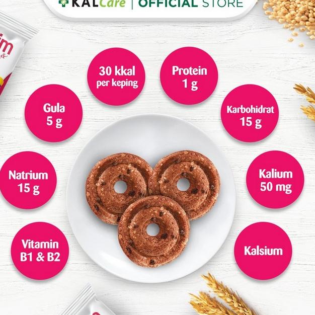 

Paket Ekslusif--SlimFit Cemilan Diet Sehat Snack Slim fit Cookies Rendah Kalori