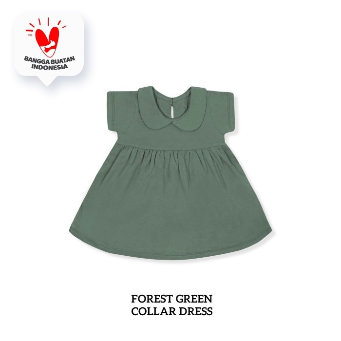 Little Palmerhaus COLLAR Dress / Dress Pakaian Anak Perempuan / Terusan Cewe