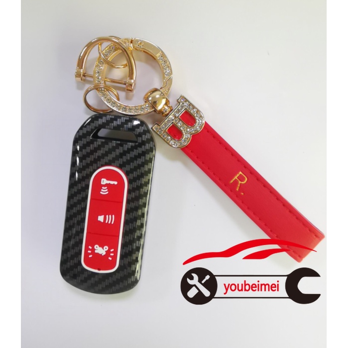 1 Pc Case holder Kunci Remote Mobil Honda PCX (2016-2020) 3 Tombol Bahan Silikon Tahan Gores