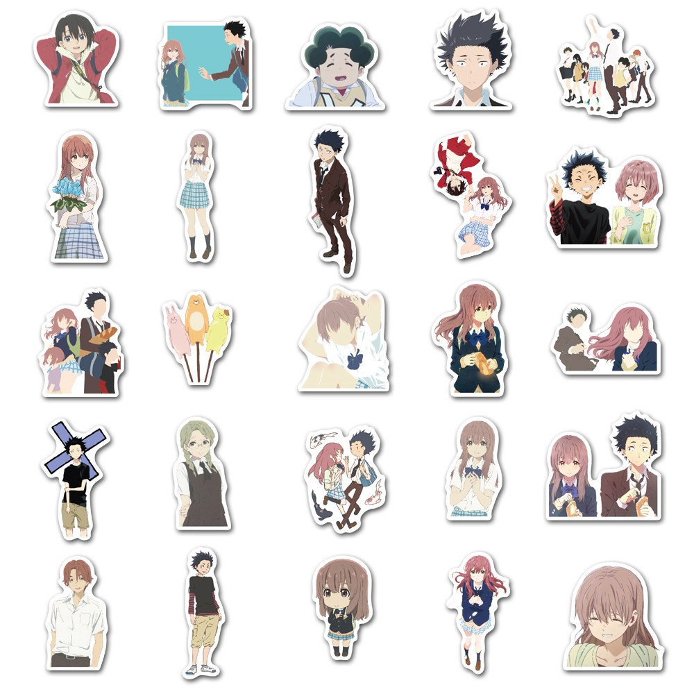 SV001 – Sticker / Stiker Anime Jepang A Silent Voice