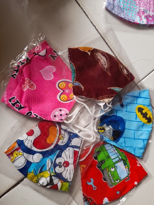 Masker Batik Anak