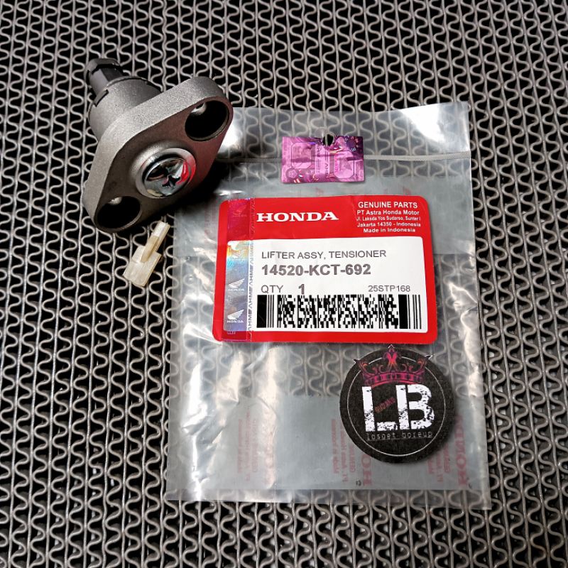 LIFTER ASSY TENSIONER STELAN SETELAN RANTAI RANTE KETENG TIMMING TONJOKAN KAMPRAT MEGAPRO LAMA - AHM
