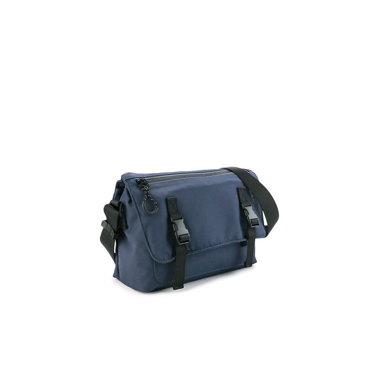 TAS SELEMPANG PRIA HUSH PUPPIES SLING BAG ORIGINAL BIRU NAVY HM133