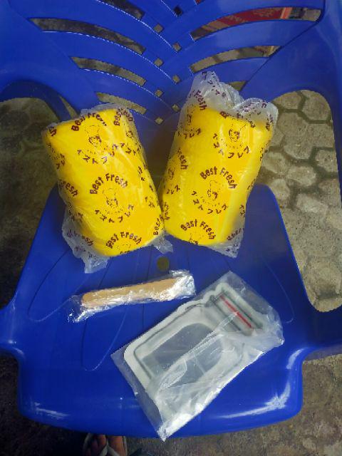 Kantong Jaring Untuk Buah, Sayur, Bawang,buah Polynet Merah Kuning