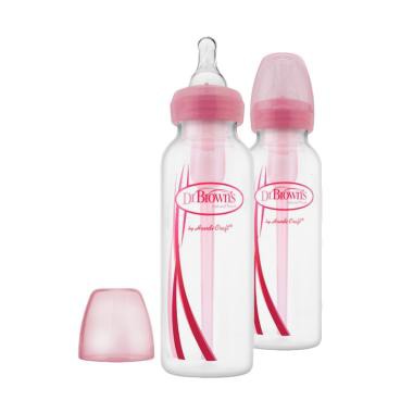 Dr. Brown's PP Option Narrow Bottle 2 Pack 250ml (Ready Pilihan Warna)